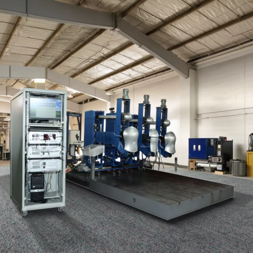 汽车座椅三工位头枕靠背静强度试验机